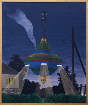 Whirligig, 1987120x100 cm,&amp;nbsp;acrylic on canvas&amp;copy; Regős Istv&amp;aacute;n