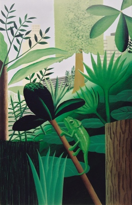 Jungle II, 1999125x187 cm, acrylic on canvas&amp;copy; Regős Istv&amp;aacute;n