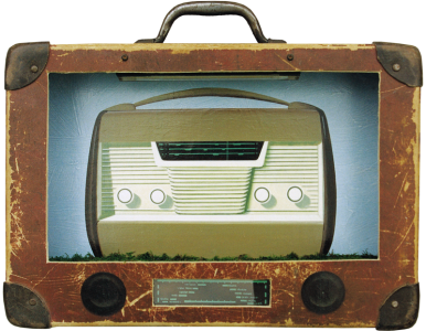 Pocket Radio, 199825x35x10 cm,&amp;nbsp;mixed technique&amp;copy; Regős Istv&amp;aacute;n