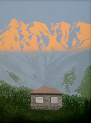Refuge, 2009120x95 cm, acrylic on canvas&amp;copy; Regős Istv&amp;aacute;n