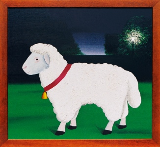 Lost Sheep, 200350x60 cm,&amp;nbsp;acrylic on canvas&amp;copy; Regős Istv&amp;aacute;n